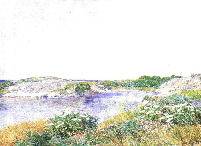 Childe Hassam The Little Pond at Appledore oil painting picture
